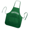 Brand Gear Handy Apron / Twill Bib Apron with Rounded Bottom (20"x30")